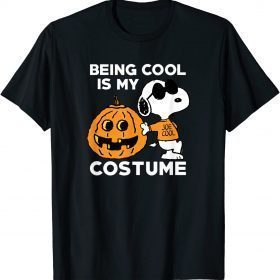 Unisex Peanuts Snoopy Cool Halloween Costume T-Shirt