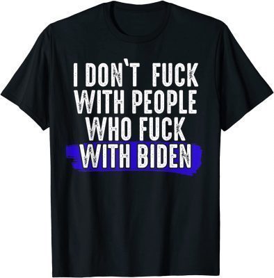 Trump Lovers - Democrats or Republicans Who Are Anti Biden T-Shirt