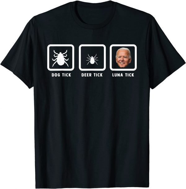 Biden Lunatic Know Your Parasites Anti Joe Biden Pro Trump T-Shirt