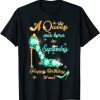 T-Shirt A Queen was Born In September Happy Birthday To Me