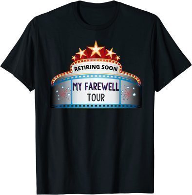 Classic Cool Retiring Soon- Farewell Funny, Sarcastic Retirement Tee T-Shirt