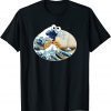 Funny The Great Cookie Eating Wave Off Kanagawa - Googly Eyes Art T-Shirt