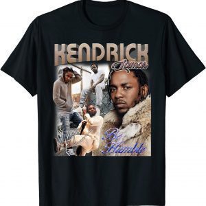 Vintage Kendricks Art Lamars Rapper Legend Limited Design T-Shirt