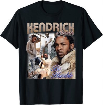 Vintage Kendricks Art Lamars Rapper Legend Limited Design T-Shirt