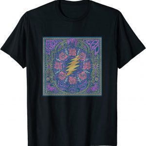 Vintage Skeleton Flowers Legend 80s Graphic Art Style Gift T-Shirt