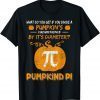 Funny Pumpkind Pi Math Halooween Gift T-Shirt