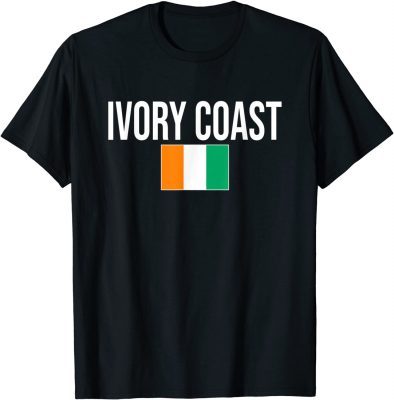 IVORY COAST FLAG COTE D'IVOIRE ABIDJAN YAMOUSSOUKRO T-Shirt