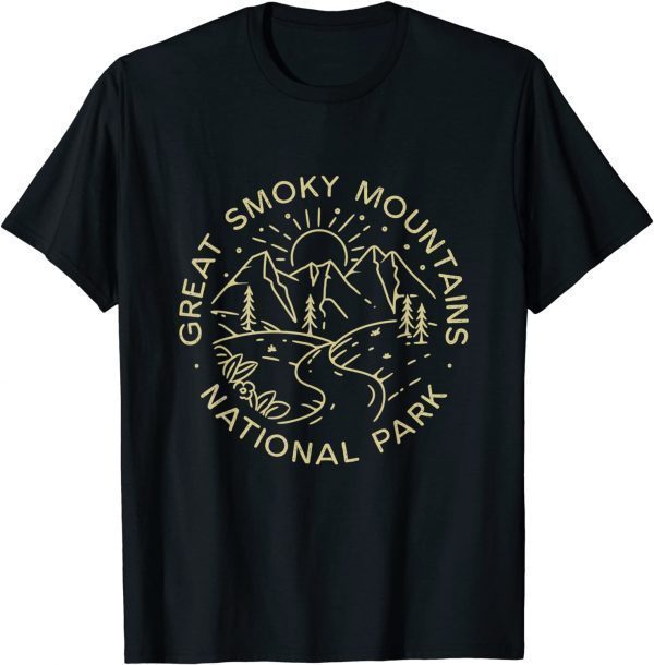 2021 Great Smoky Mountains National Park Landscape Scenery T-Shirt