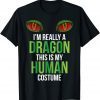 Classic Halloween Dragon Costume Men Women Adult Boys Fun T-Shirt