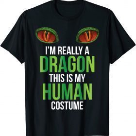 Classic Halloween Dragon Costume Men Women Adult Boys Fun T-Shirt