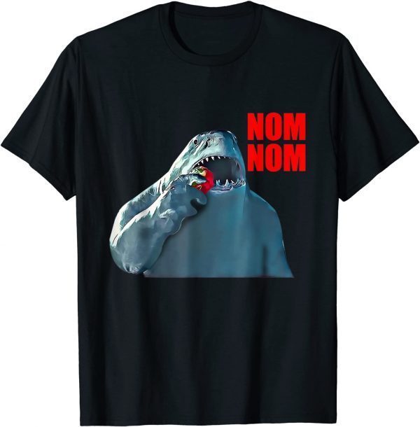 Official King Shark Nom Nom For Men T-Shirt T-Shirt