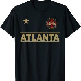 404 United Atlanta Soccer Jersey Original Design T-Shirt