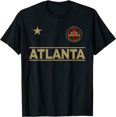 404 United Atlanta Soccer Jersey Original Design T-Shirt