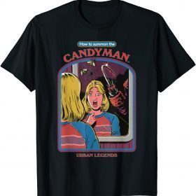 How to summon the candyman urban legends- T-Shirt
