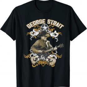 Official George Arts Strait American Singers Vintage Styles T-Shirt