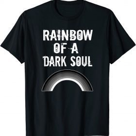 Gothic Grunge Rainbow Of A Dark Soul Goth Occult T-Shirt