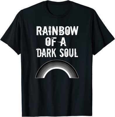 Gothic Grunge Rainbow Of A Dark Soul Goth Occult T-Shirt
