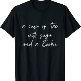 A Cup of Tae with Suga and a Kookie Funny Unisex T-Shirt