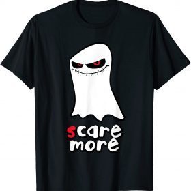 Scare More Halloween Ghost Creature T-Shirt