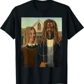 Funny Rob and his wife Zombie Halloween Costume T-Shirt