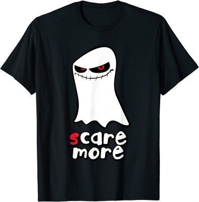 Scare More Halloween Ghost Creature T-Shirt