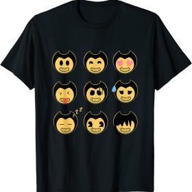 Funny Face Bendys Machine Emotion For Men Women Kids T-Shirt