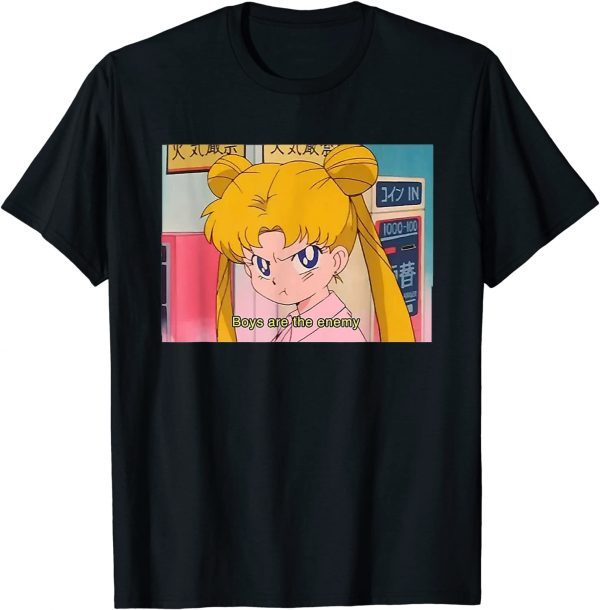 Official Moon Anime Sailors Essential Manga Vintage T-Shirt