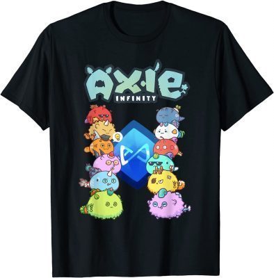 Official Axie Infinity NFT Trending Axie Infinity Characters Crypto T-Shirt
