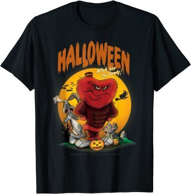Looney Tunes Halloween Gossamer & Bugs Witch Has My Candy Classic T-Shirt