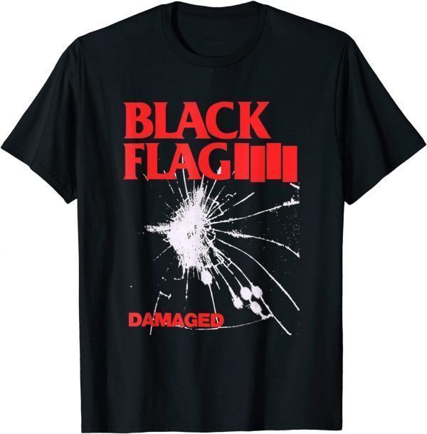 Blacks Flag Damaged T-Shirt