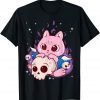 Cute Anime Kawaii Goth Cat Aesthetic Kawaii Pastel Clothes T-Shirt