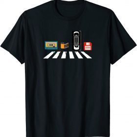 Retro Vintage VHS Cassette Tape Floppy disc 2021 Classic T-Shirt
