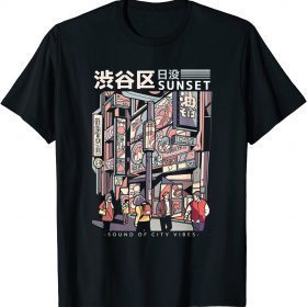 Funny Aesthetic Vaporwave Japan Tokyo 90s clothes aesthetic T-Shirt