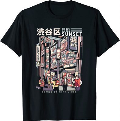 Funny Aesthetic Vaporwave Japan Tokyo 90s clothes aesthetic T-Shirt