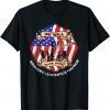2021 We Will Never Forget 9-11-01 Bravery Sacrifice Honor T-Shirt