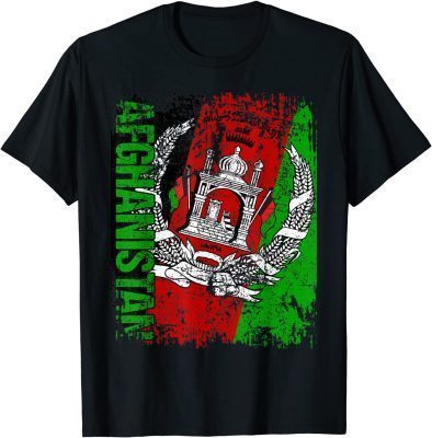 AFGHANISTAN Flag Vintage Distressed AFGHANISTAN T-Shirt
