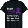 Official Overdose Awareness T-Shirt I Wear Purple T-Shirt