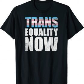 Trans Equality Now - Trans Pride Flag, LGBT, LGBTQ Pride T-Shirt