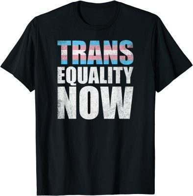 Trans Equality Now - Trans Pride Flag, LGBT, LGBTQ Pride T-Shirt