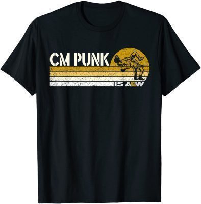 CM Punk is AEW Official T-Shirt