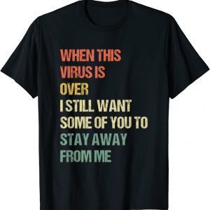 2021 Corona Covid Virus Humorous Vintage T-Shirt