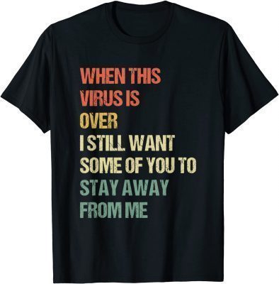 2021 Corona Covid Virus Humorous Vintage T-Shirt