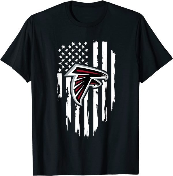 T-Shirt Atlanta Football Shirt Falcon Jersey Flag Usa for men