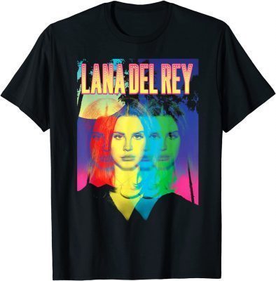 Vintage Lana Del Design Arts Rey American Singer Songwriters Unisex T-Shirt