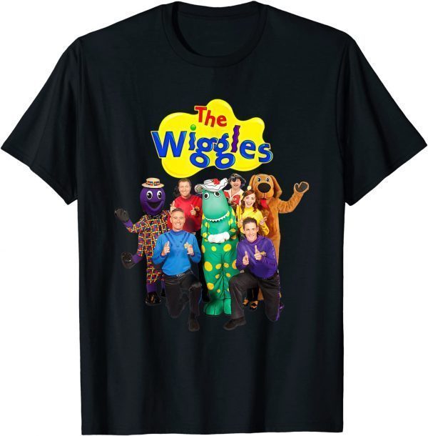 2021 Wiggles's The Love Musical Group Distressed Art Funny T-Shirt