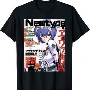 Retro Ayanami Rei Vaporwave Anime Manga Character For Fans T-Shirt