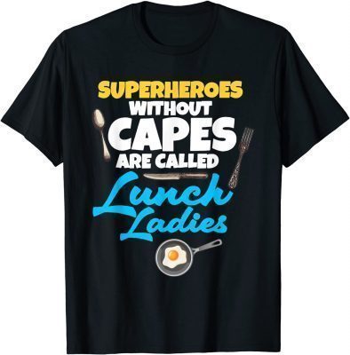 Elementary Lunch Lady Gifts Cafeteria Lunch Ladies Funny T-Shirt