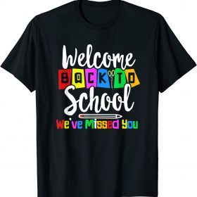 Welcome Back to school, first day of school student teacher Shirt T-Shirt