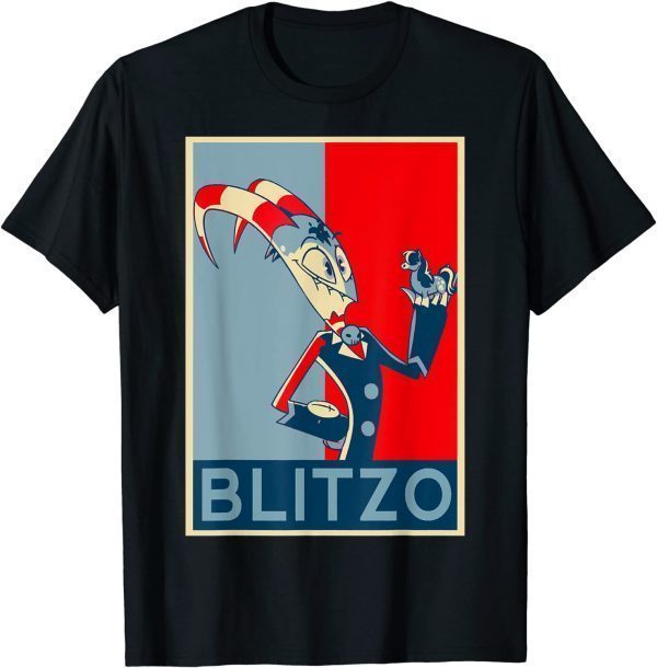Helluva Boss Anime Funny Blitzo Character tee For Fans T-Shirt