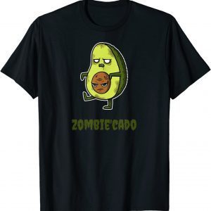 T-Shirt Halloween Scary Zombie Zombie'Cado Funny